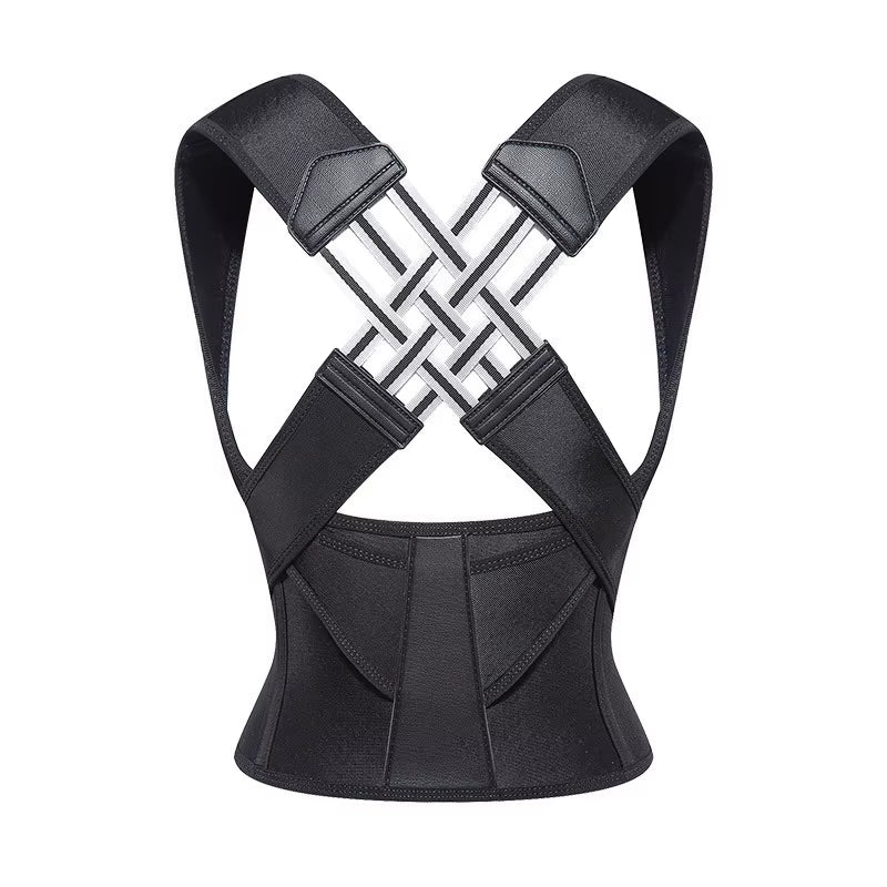 Back Brace Posture Corrector for Woman and Man Shoulder Straightener Adjustable Full Back Support Upper and Lower Pain Relief