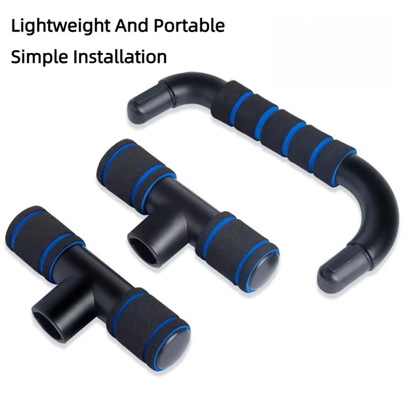 Non-Slip Push up H-Shaped Support Bar Stand Home Fitness Power Rack Gym Handles Pushup Bars Exercise Arm Chest Muscle Training